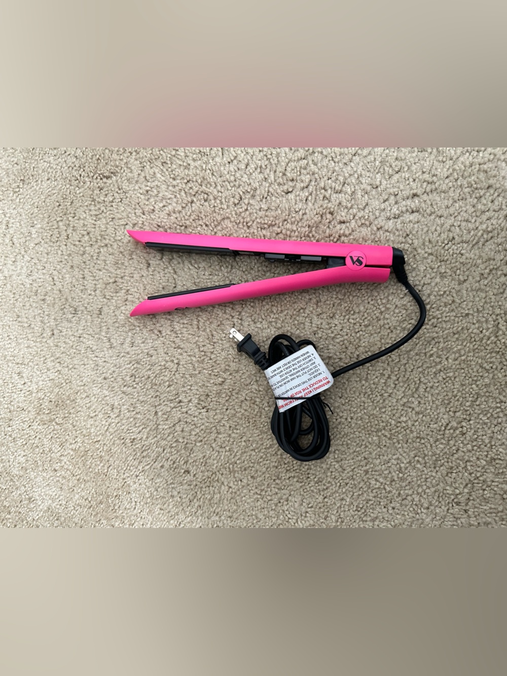 SA Bionic Pro Ceramic Flat 1” Iron Gold Collection in Pink EUC RARE - Picture 4 of 10
